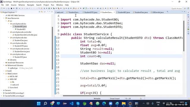 Mini Project in java PART-5 |Best Institute for Java in Kanpur |Kayum Ansari | ByteCode IT Solution смотреть онлайн