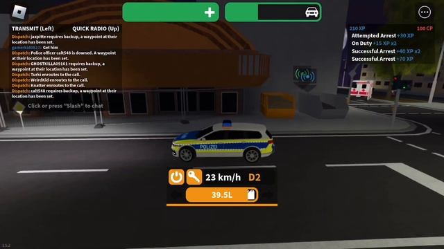 BECOMING A POLICE OFFICER IN THIS RP ROBLOX GAME! |Emergency Hamburg | смотреть онлайн