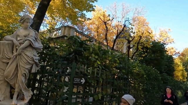 Прогулка по Летнему саду Фонтаны,скульптуры. смотреть онлайн