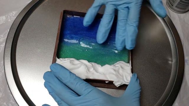 Bubble Resin Beach Scene смотреть онлайн