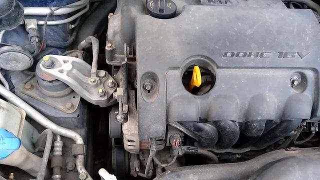 Работа двигателя Kia Ceed 2008 года. Пробег 140000 смотреть онлайн