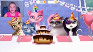 КОШАЧИЙ САЛОН КРАСОТЫ смешное ВИДЕО ДЛЯ ДЕТЕЙ Новый игровой мультик детская игра TutoTOONS