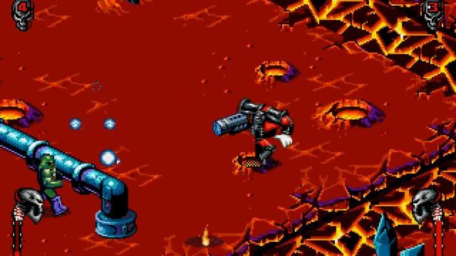 Skeleton Krew Longplay (Sega Genesis) [60 FPS] смотреть онлайн