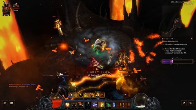 Diablo 3 Crusader Build - New Fire Hammer! Patch 2.3 Gameplay смотреть онлайн