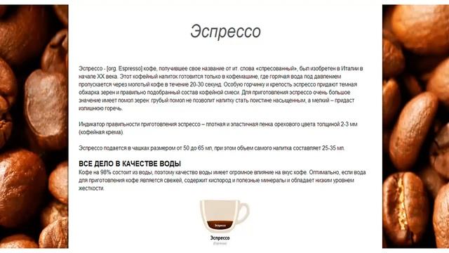 Espresso смотреть онлайн