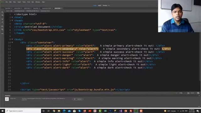 Bootstrap 5 Alerts смотреть онлайн