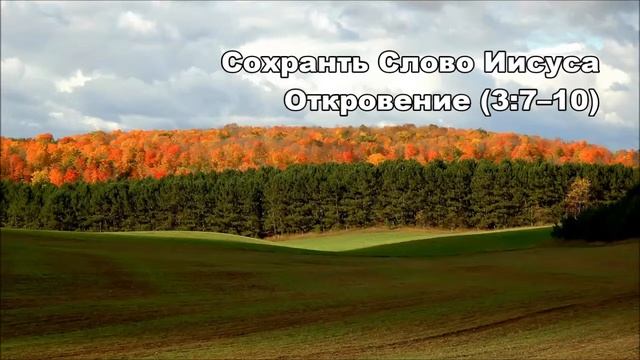 28.10.2014 Верно переносить страдания (Откровение 3:7-13) смотреть онлайн