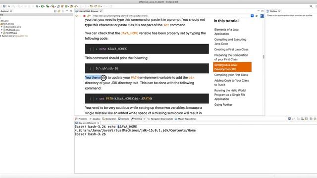 Daily Dose of Java -- Part 6: Setting up JAVA_HOME смотреть онлайн