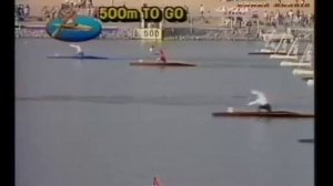 C1 1000m final Seoul 1988 Summer Olympics