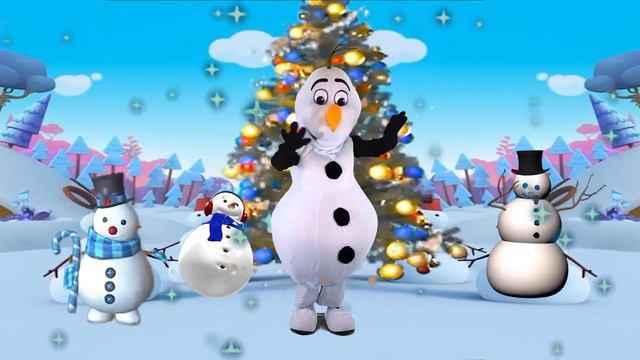 Белые снежинки | танцы для аниматоров | игротанец | танцует снеговик | хабиб смотреть онлайн