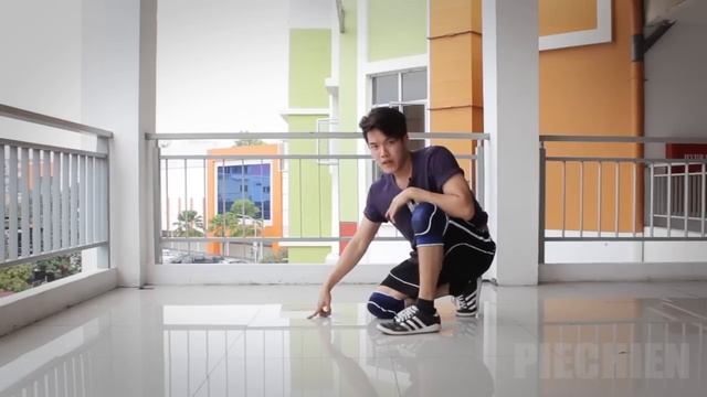 Bboy Tutorial I BABY FREEZE TO HEADSTAND TRANSITION I A Must Learn I Transition Basic смотреть онлайн