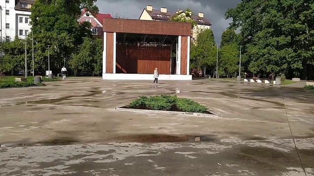 Балтрайон! Летнее озеро г Калининград смотреть онлайн