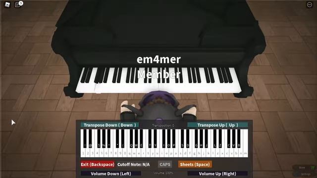 Roblox Piano (Everytime we touch - Cascada) смотреть онлайн