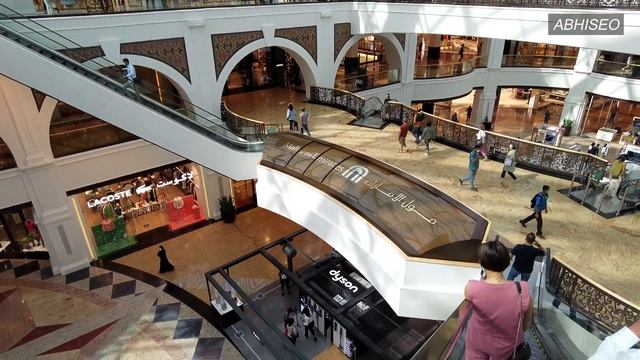 Dubai Mall of the Emirates Vlog - Union Metro Station to Mall of the Emirates | Ski Dubai смотреть онлайн