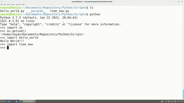 Run Python Scripts from Terminal / CMD #3 смотреть онлайн