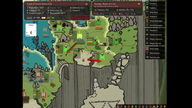 Dominions. Первая мультиплеерная парная игра. Ctis. Turn 29. смотреть онлайн