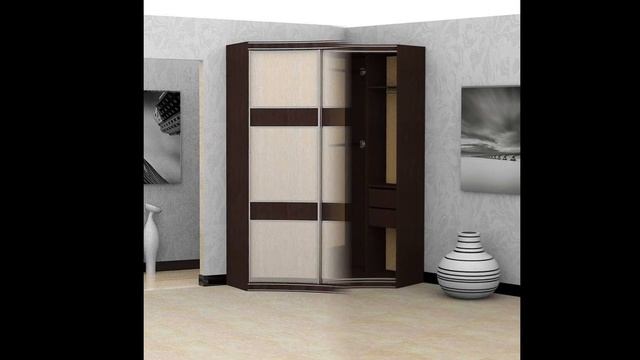 Радиусные шкафы-купе смотреть онлайн