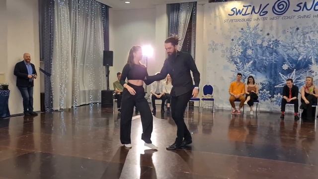 Mikhail Kalambet & Natallia Mironova. Strictly Open. Swing & Snow 2023 | WCS Dance смотреть онлайн