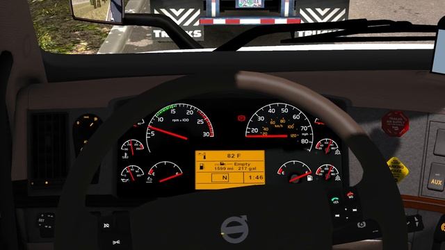 American Truck Simulator (1.32) | "VOLVO VNL D13 engine sounds" v1.0 by Kriechbaum - review смотреть онлайн