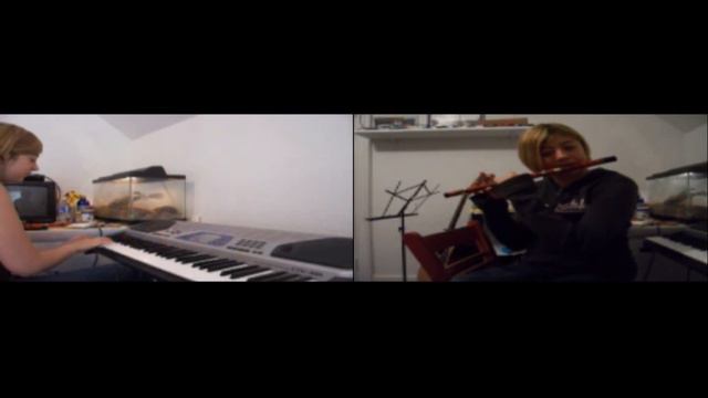 Chinese bamboo flute (Dizi) in the key of F смотреть онлайн