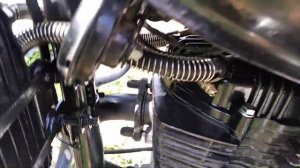 установка радиатора охлаждения масла на мотоцикл racer tourist RC150-23A 161fmj