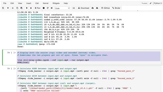 Run FFmpeg in Jupyter Notebook for video encoding смотреть онлайн