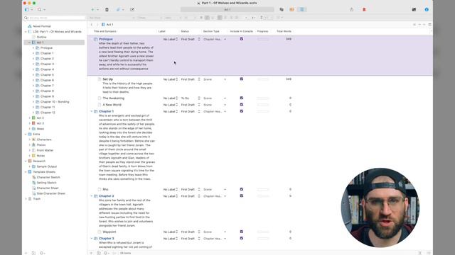 How to Use Scrivener Tutorial Part 1: Overview смотреть онлайн