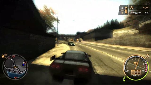 ▶Need for Speed: Most Wanted. Режим - "Погоня". Задания с 55 по 58. #20 смотреть онлайн