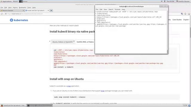 Minikube Installation and start error смотреть онлайн