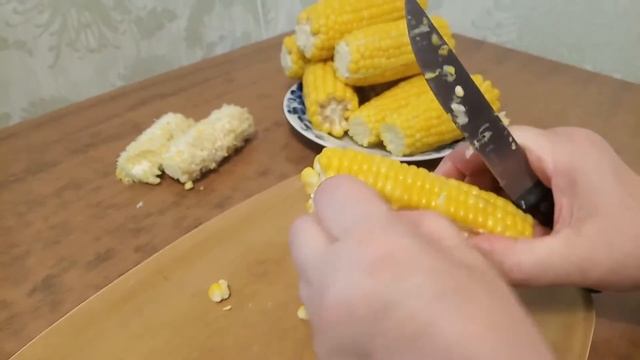 Как заморозить кукурузу зернами со вставкой смотреть онлайн