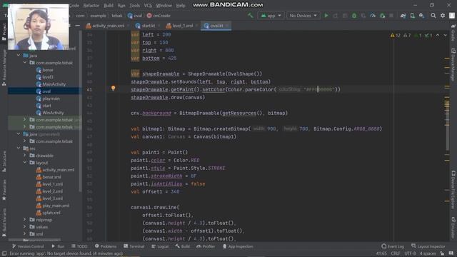 Aplikasi "Quiz Time" Android Kotlin dengan menggunakan splash, count down, slider, Drawing смотреть онлайн