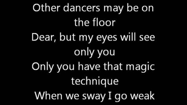 michael buble sway lyrics смотреть онлайн