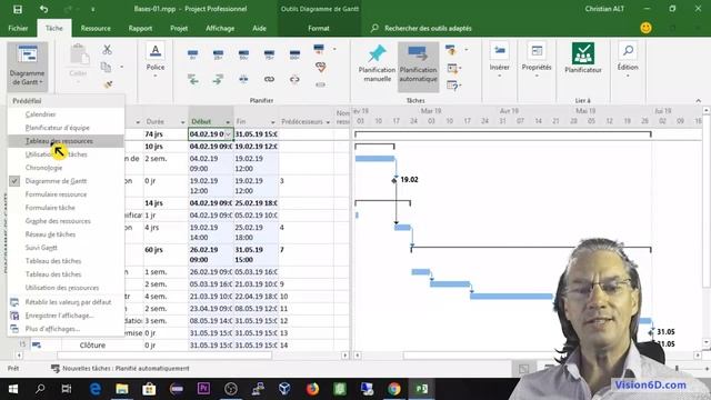 # 1 MS Project 2019 ● Les Bases en 20 Minutes ● Facile смотреть онлайн