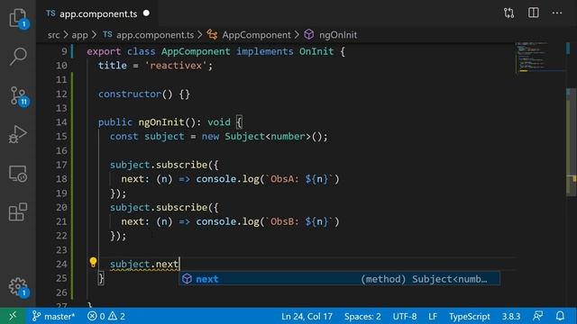 Curso de Angular - RxJS | Subject смотреть онлайн