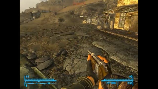 Fallout New Vegas. Прохождение. #11. Трасса 15 смотреть онлайн