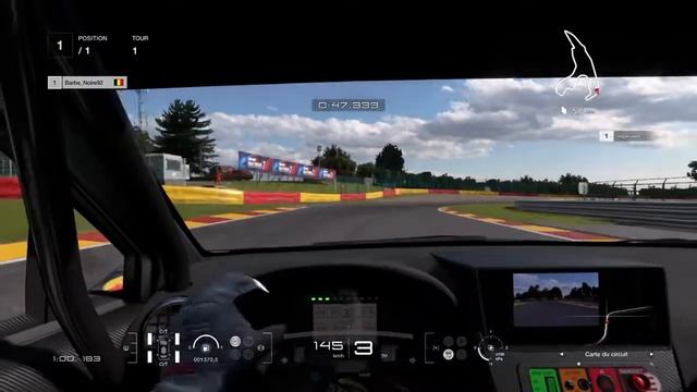 Gran Turismo™ 7: tour de chauffe a Spa en wrx réglementé (vue intérieure et paramètres) смотреть онлайн