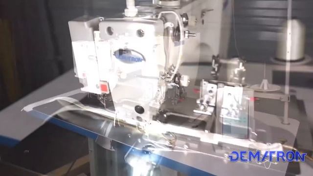 Programmable Pattern Sewing Machine | DEMATRON DM-2210 Hook & Loop смотреть онлайн