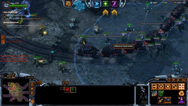 StarCraft 2 Co-Op Oblivion Express Stetmann lvl 9-10 смотреть онлайн