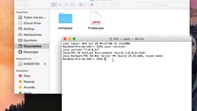 Cómo compilar y ejecutar Java en Mac (Sin programas) смотреть онлайн