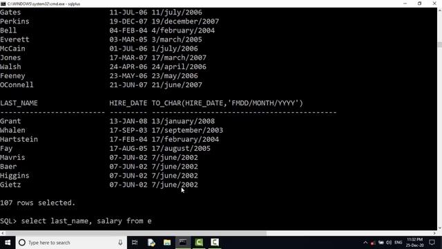 SQL Conversion Functions TO_CHAR() with Dates, TO-CHAR() with Numbers, TO_NUMBER(), TO_DATE() (2020 смотреть онлайн