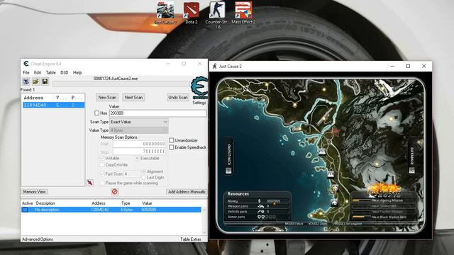 Just Cause 2 How To Get Unlimited Money With Cheat Engine 6.4 смотреть онлайн