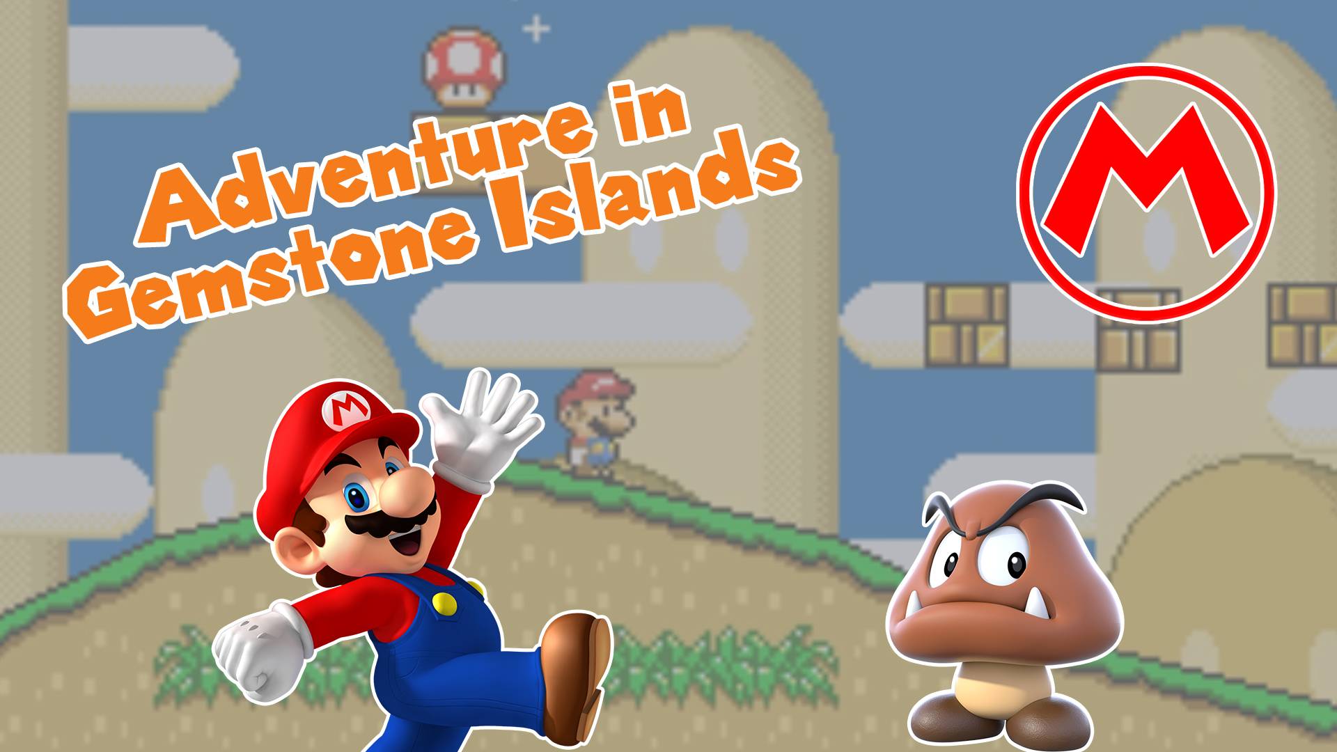 Носатый Марио и чудные Гумбы (Adventure In Gemstone Islands) | 50 оттенков Марио