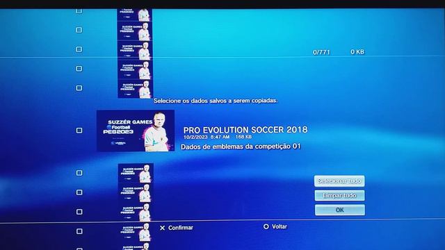 COMO INSTALAR OPTION FILE PES 18 PS3 SUZZER GAMES смотреть онлайн