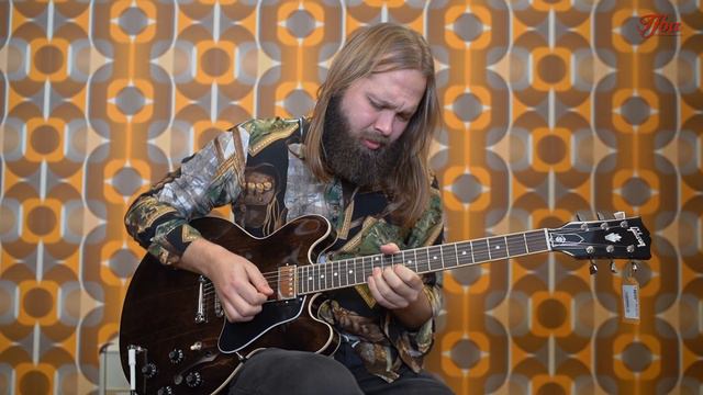 Gibson Jim James ES335 Walnut 2022 played by Leif de Leeuw | Demo смотреть онлайн
