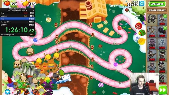 PRO BTD6 Speedrunner Clears Black Borders With A NEW ACCOUNT FAST!!