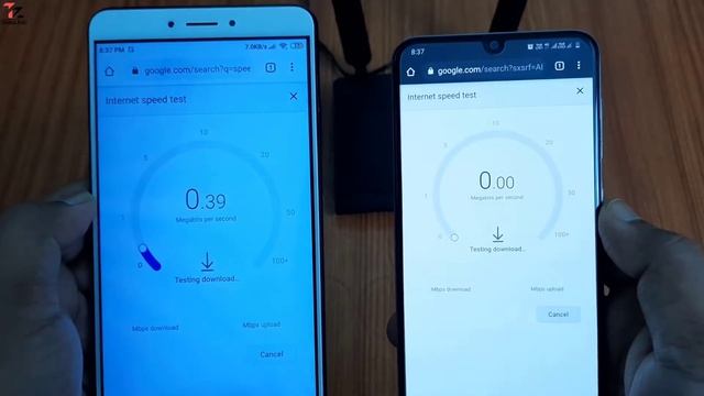 Tp Link TL-MR100 4G LTE Router Internet Speed Test With Android Phone смотреть онлайн