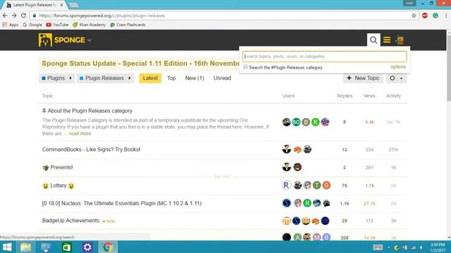 How to make a SpongeForge Server 1.10.2 смотреть онлайн