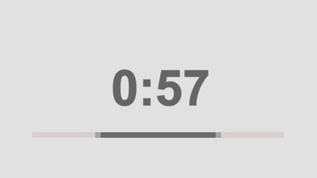 2 minutes (120 seconds) countdown timer смотреть онлайн