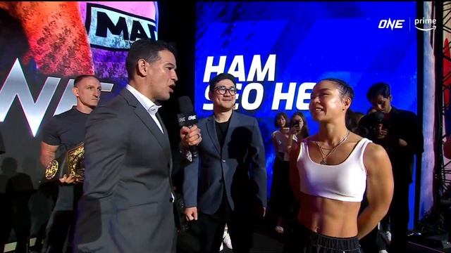 Stamp Fairtex vs. Seo Hee Ham - Weigh-in Face-Off - (ONE Fight Night 14) - /r/WMMA смотреть онлайн