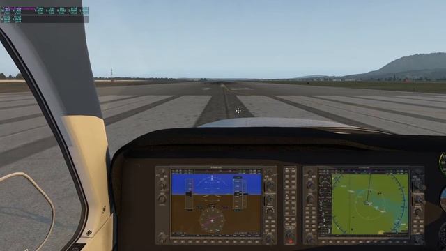 Гайд по запуску стандартного Beechcraft Baron 58 (G1000) в X-Plane 11.